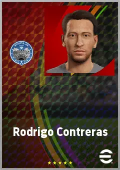 Rodrigo Contreras eFootball 2026 player card, 71 OVR CF