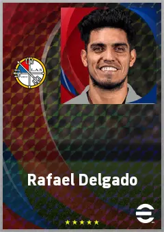 Rafael Delgado eFootball 2026 player card, 73 OVR CB