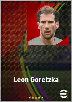 Leon Goretzka eFootball 2026 player card, 78 OVR CMF