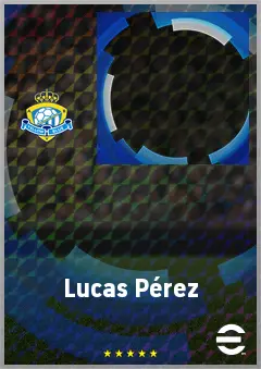 Lucas Pérez eFootball 2026 player card, 71 OVR CF