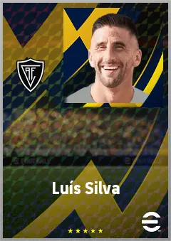 Luís Silva eFootball 2026 player card, 68 OVR CMF