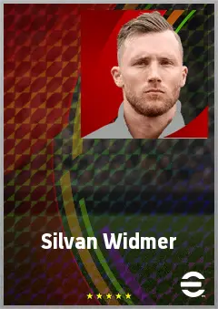 Silvan Widmer eFootball 2026 player card, 72 OVR RB