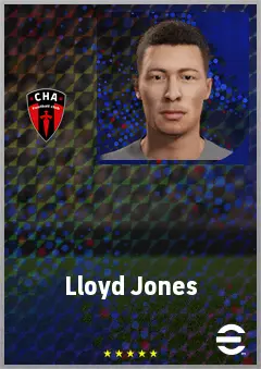 Lloyd Jones eFootball 2026 player card, 69 OVR CB