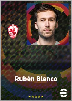 Rubén Blanco eFootball 2026 player card, 70 OVR GK