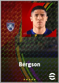 Bérgson eFootball 2026 player card, 71 OVR CF