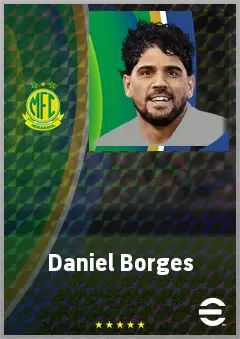 Daniel Borges eFootball 2026 player card, 70 OVR RB