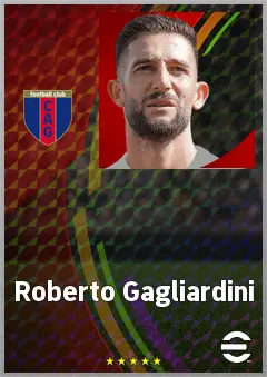 Roberto Gagliardini eFootball 2026 player card, 74 OVR CMF