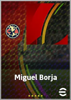 Miguel Borja eFootball 2026 player card, 73 OVR CF