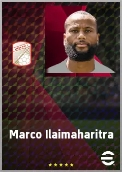 Marco Ilaimaharitra eFootball 2026 player card, 71 OVR DMF