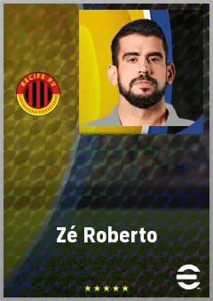 Zé Roberto eFootball 2026 player card, 73 OVR CF