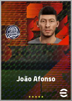 João Afonso eFootball 2026 player card, 69 OVR DMF