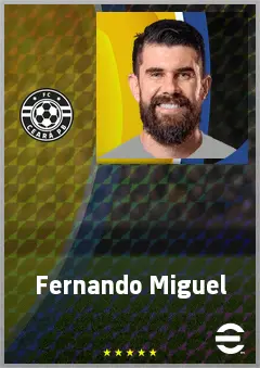 Fernando Miguel eFootball 2026 player card, 71 OVR GK