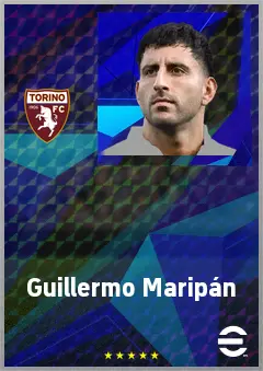 Guillermo Maripán eFootball 2026 player card, 75 OVR CB
