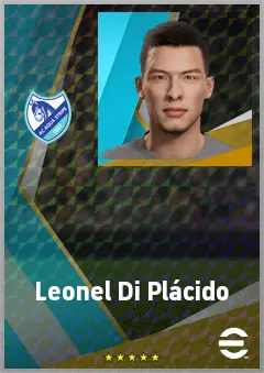 Leonel Di Plácido eFootball 2026 player card, 72 OVR RB