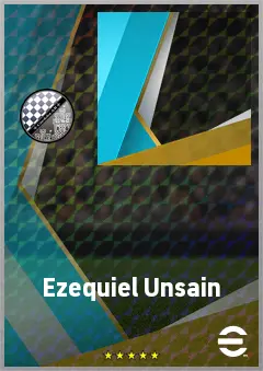 Ezequiel Unsain eFootball 2026 player card, 74 OVR GK