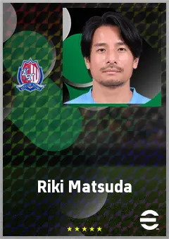Matsuda Riki eFootball 2026 player card, 67 OVR CF