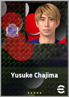 Chajima Yusuke eFootball 2026 player card, 68 OVR RMF