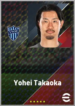 Takaoka Yohei eFootball 2026 player card, 74 OVR GK