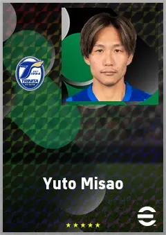 Misao Yuto eFootball 2026 player card, 69 OVR CB