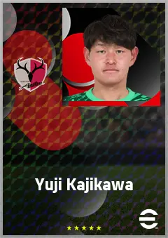 Kajikawa Yuji eFootball 2026 player card, 67 OVR GK
