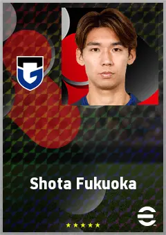 Fukuoka Shota eFootball 2026 player card, 70 OVR CB