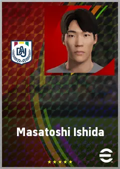 Ishida Masatoshi eFootball 2026 player card, 69 OVR AMF