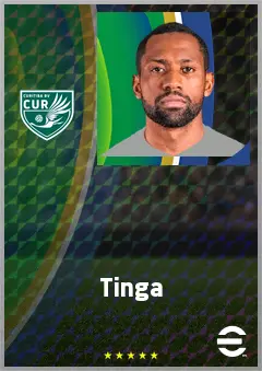 Tinga eFootball 2026 player card, 72 OVR RB