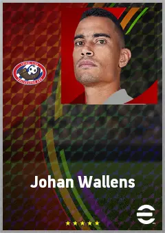 Johan Wallens eFootball 2026 player card, 69 OVR GK