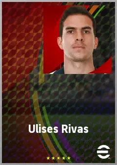 Ulises Rivas eFootball 2026 player card, 72 OVR CMF