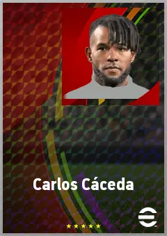 Carlos Cáceda eFootball 2026 player card, 71 OVR GK