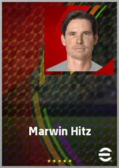 Marwin Hitz eFootball 2026 player card, 73 OVR GK