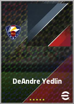 DeAndre Yedlin eFootball 2026 player card, 74 OVR RB