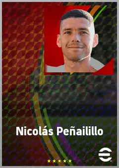 Nicolás Peñailillo eFootball 2026 player card, 69 OVR LB