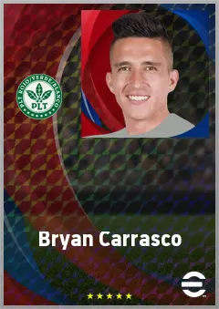 Bryan Carrasco eFootball 2026 player card, 71 OVR RWF