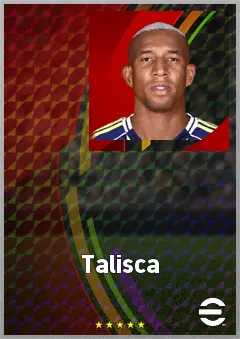 Talisca eFootball 2026 player card, 78 OVR SS