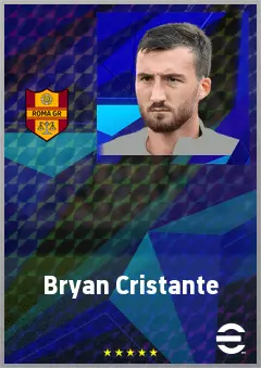 Bryan Cristante eFootball 2026 player card, 77 OVR DMF