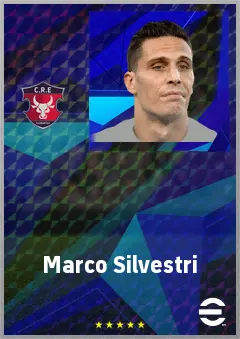Marco Silvestri eFootball 2026 player card, 72 OVR GK