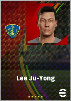 Lee Ju-Yong eFootball 2026 player card, 67 OVR LB