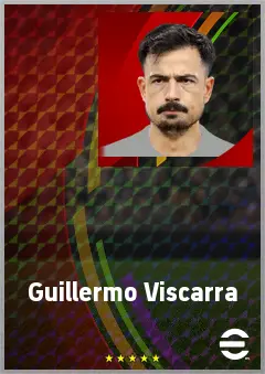 Guillermo Viscarra eFootball 2026 player card, 72 OVR GK