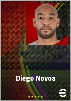 Diego Novoa eFootball 2026 player card, 71 OVR GK