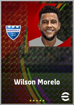 Wilson Morelo eFootball 2026 player card, 71 OVR CF