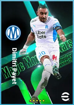 Dimitri Payet eFootball 2026 player card, 86 OVR AMF