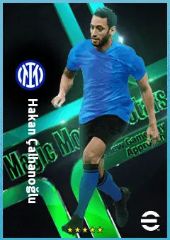 Hakan Çalhanoğlu eFootball 2026 player card, 88 OVR AMF