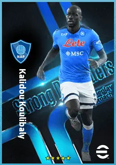 Kalidou Koulibaly eFootball 2026 player card, 90 OVR CB