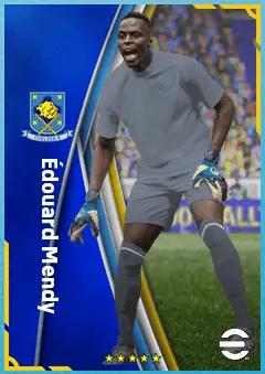 Édouard Mendy eFootball 2026 player card, 89 OVR GK