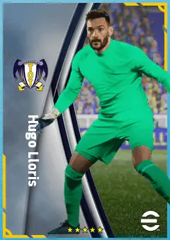 Hugo Lloris eFootball 2026 player card, 88 OVR GK