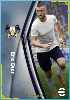 Eric Dier eFootball 2026 player card, 84 OVR CB