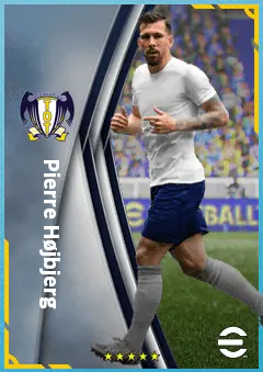 Pierre Højbjerg eFootball 2026 player card, 87 OVR CMF
