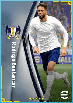 Rodrigo Bentancur eFootball 2026 player card, 87 OVR CMF