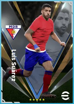 Luis Suárez eFootball 2026 player card, 89 OVR CF